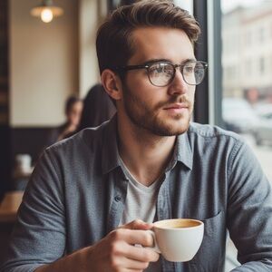 David Beckham Dark Gray Acetate Full Rim Eyeglasses